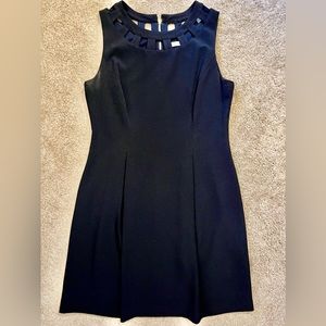 Eliza J Navy Dress